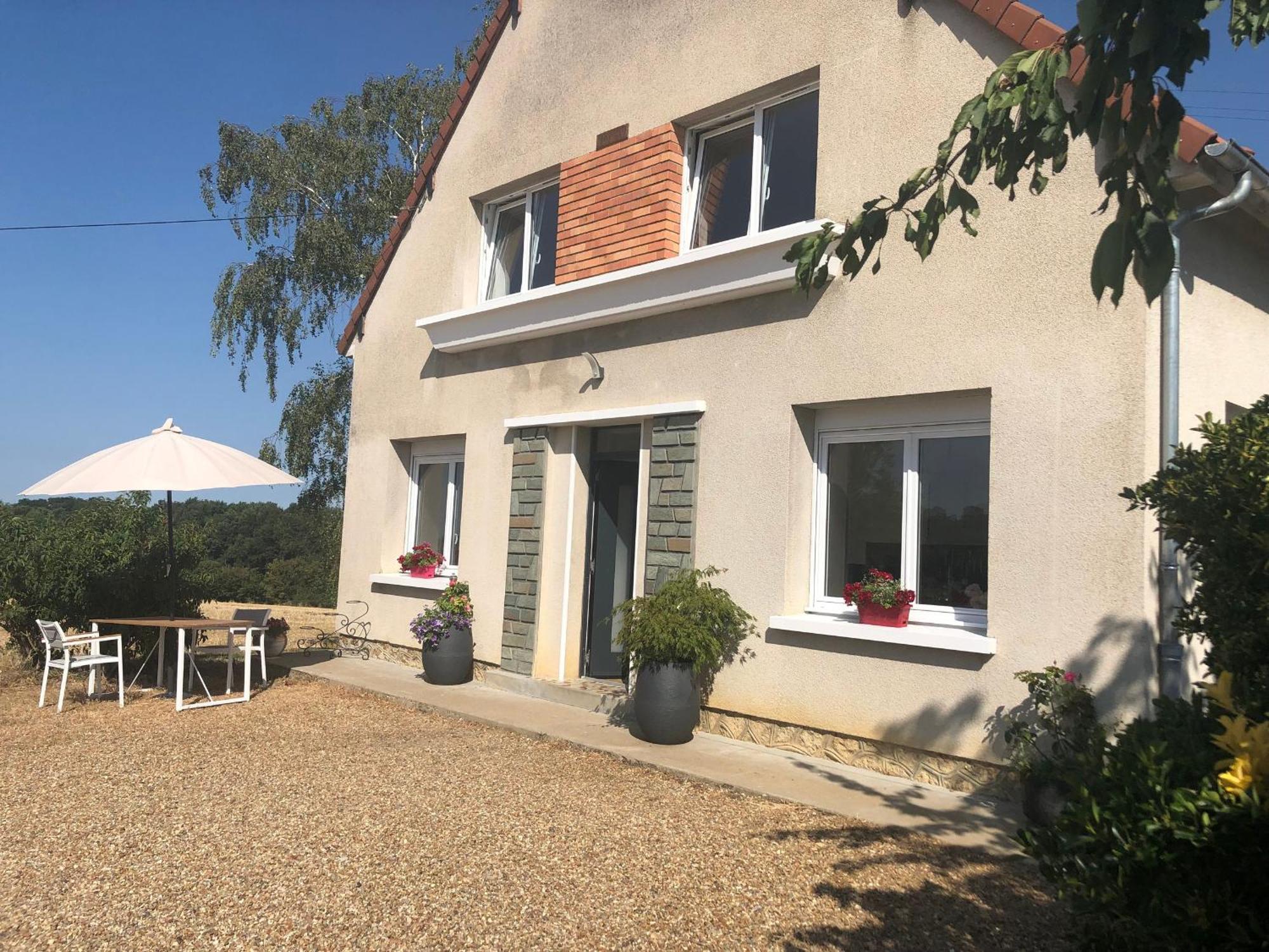 Gite Confort Au Coeur De La Vallee Du Loir : 4 Ch, Jardin, Fibre, Bbq, Proche Chateau - Fr-1-410-274 Ruille-Sur-Loir Exterior foto